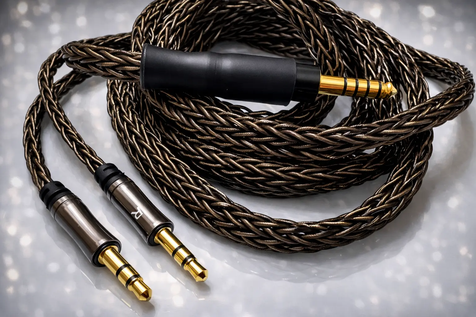 Attach-Me Hifiman 4.4mm 16 core Silver-plated copper upgrade cable
